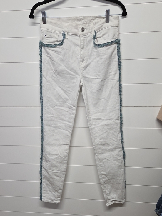 7 For All Mankind Denim - 7 For All Mankind Jeans Hi Waist Skinny Ankle Size 27